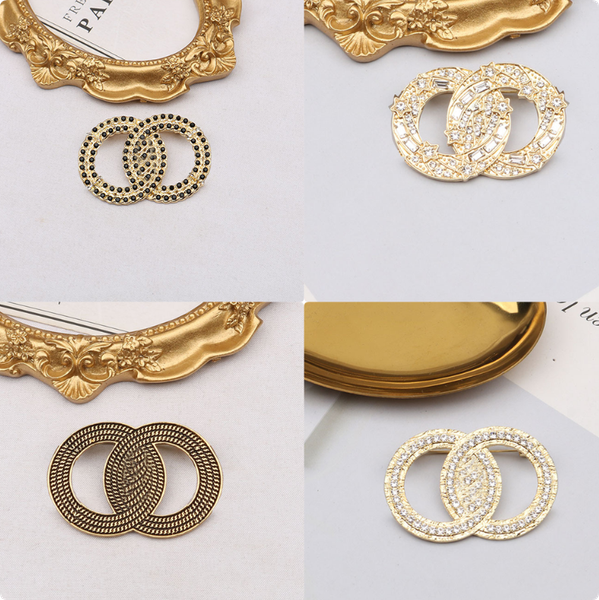 Fashionable designer brooch pins for women, elegant jewelry accessories perfect for weddings and parties, ideal as gifts