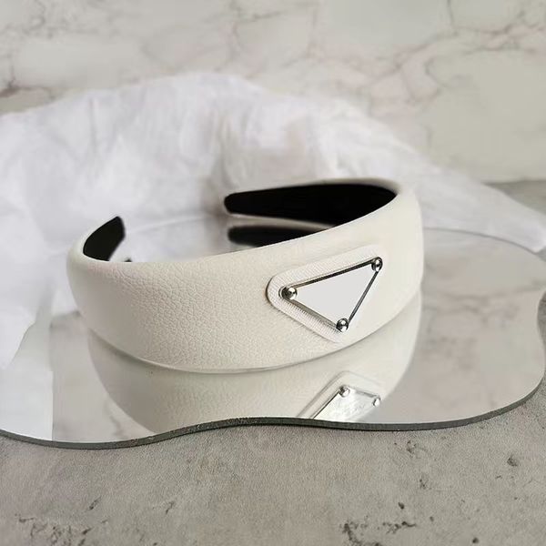 Fashionable high-quality PU hairbands featuring candy-colored letter designs for women and girls