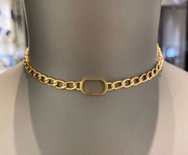 Fashionable initial letter choker necklace, a stylish Cuban link jewelry piece perfect for men and women as a party, wedding, or lovers' gift, presented in an elegant box