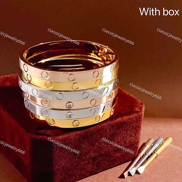 Fashionable women's bracelet with screw design, 18K gold jewelry, festival gift, 316 stainless steel, comes in a box