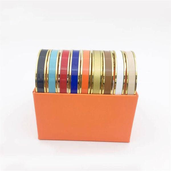 gold and silver rainbow bracelets for men and women, stylish stainless steel bangles for party and street fashion