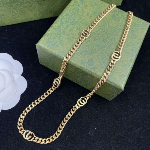 Gold Designer Necklace G Jewelry Fashion Necklace Gift Charm Luxury Necklace For Women Gift K3