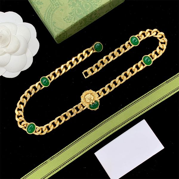 Gold Designer Necklace Jewelry Fashion Necklace Gift Mens Long Chains Necklaces for Men Women