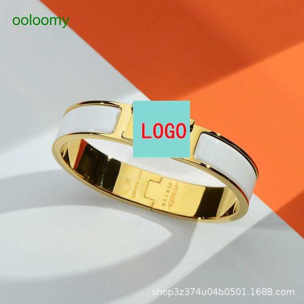 Hemrres Designer Bracelet for Women - Stylish Enamel Letter Button Couple Set in Rose Gold, Ideal Valentine's Gift for Him and Her