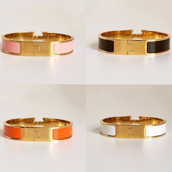 High-end designer bracelet with stainless steel and gold clasp jewelry