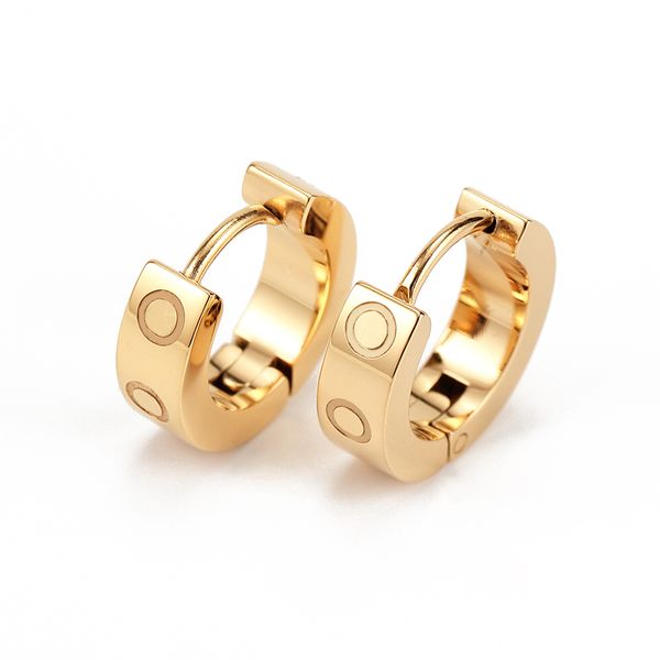 High-end fashion designer hypoallergenic stainless steel earrings, perfect as stylish birthday gifts