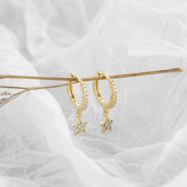 Korean Star Diamond Earrings for Women, S925 Silver Fashionable and Creative Studs