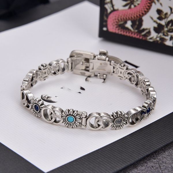 Latest stylish unisex titanium steel charm bracelets for men and women, trendy hip hop street fashion silver bangles