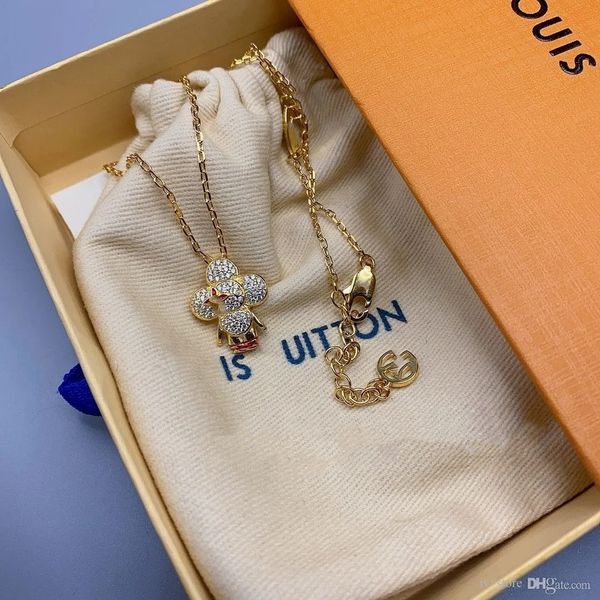 Luxury designer necklace featuring a circular letter pendant, perfect for women's fashion jewelry collections and Valentine's Day gifts