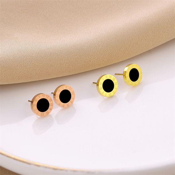 Luxury gold-plated white clover stud earrings for engagement jewelry