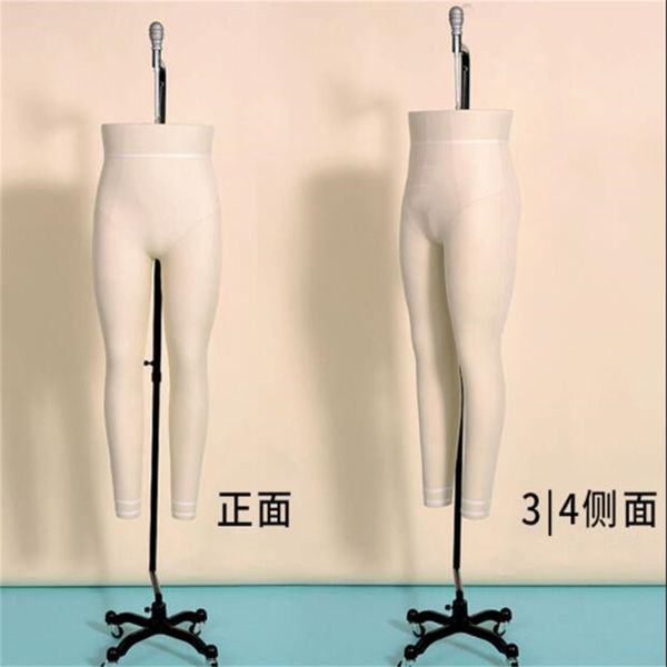National standard 84 cutting male sewing dummy with detachable suspenders, trouser leg design for jewelry display, includes 1 piece model E019