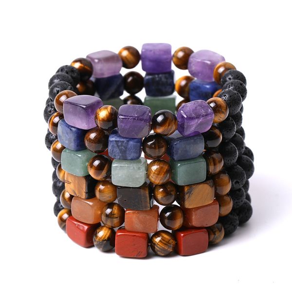 Natural Lava Stone Strands Energy Bead Healing Charm Bracelets For Women Men Couple Handmade Party Club Yoga Jewelry

Handcrafted lava stone energy bead charm bracelets for couples, ideal for yoga ...