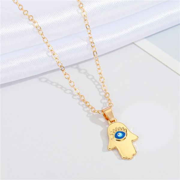 New Devil Eyes Pendant Necklace Good Lucky Resin Evil Eye Necklaces for Women