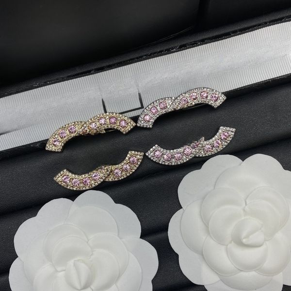 New Powder Drill Full Drill Brooch Small Fragrant Wind Advanced Sense Brass Brooch Fashion Joker Light Luxury Accessories Pin