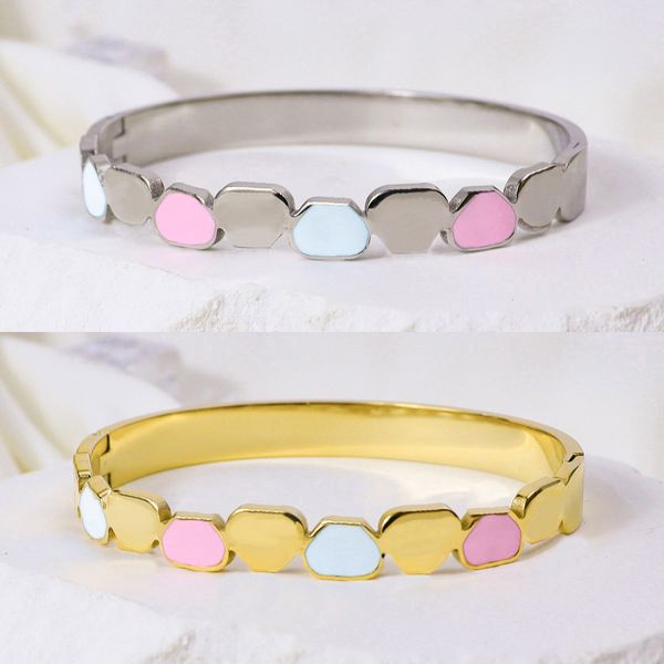 New stylish women's love bracelet - romantic gift jewelry with durable charm, hypoallergenic stainless steel waterproof design