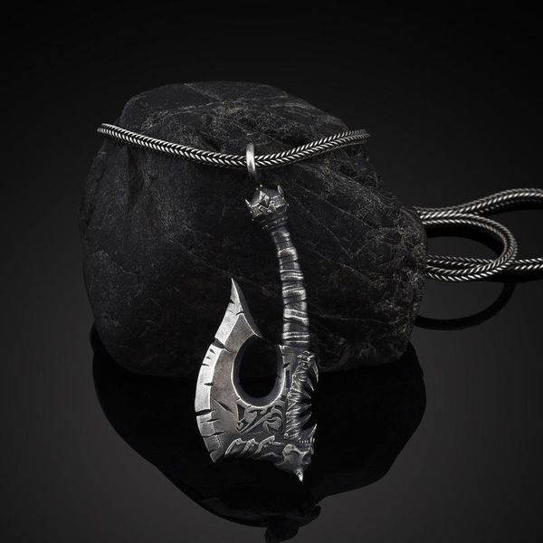 Vikings Viking Axe Amulet Necklace Pendant Men's Skeleton Battle Sale