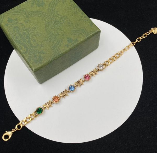 Vintage butterfly chain bracelet with luxurious CZ diamonds, perfect for women's weddings, parties, or as a couple's gift, presented in an elegant box