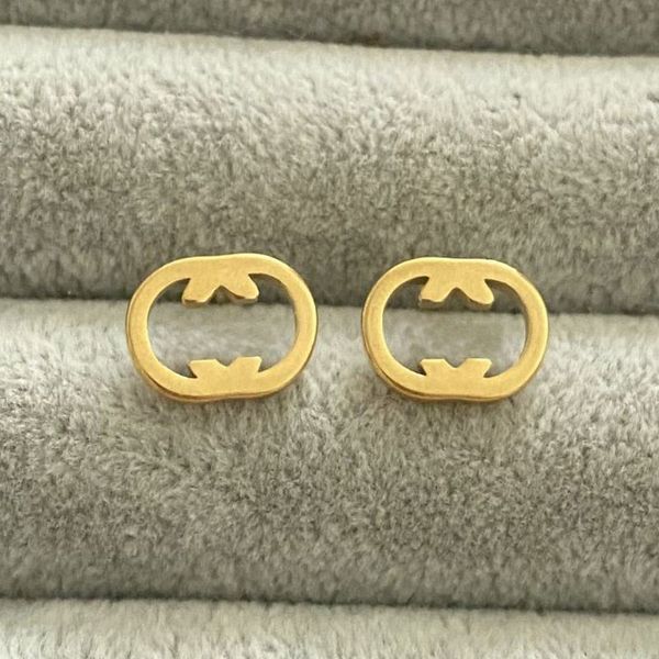 Without Boxes Luxury Women's Fashion Earrings - Designer G Letter Stud Retro Ring Pendant, High-Quality Engagement Earrings for Ladies Wholesale  

Rewritten:  
Luxury women's fashion earrings with...